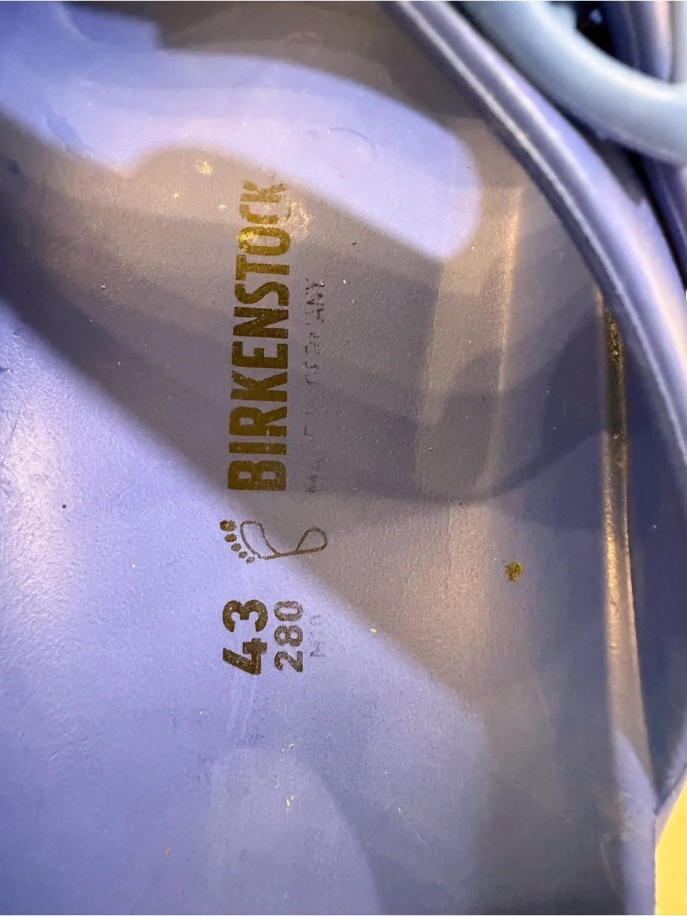 Birkenstock Royal Blue Two-Buckle EVA Sandals
